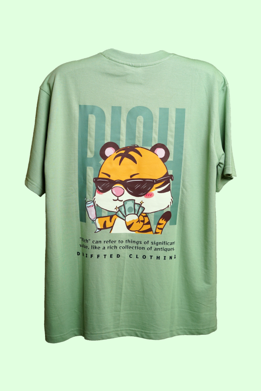 DRIFFTED Oversized Unisex T-Shirt – “Rich” Edition