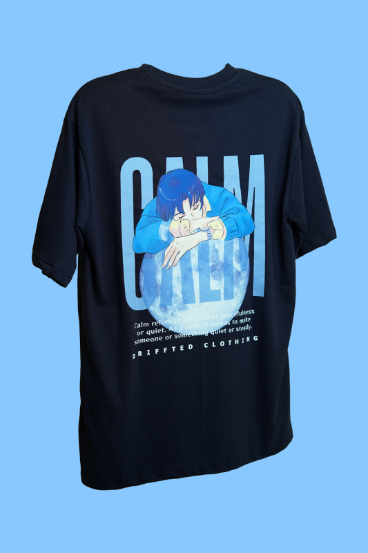 DRIFFTED Oversized Unisex T-Shirt – “CALM” Edition